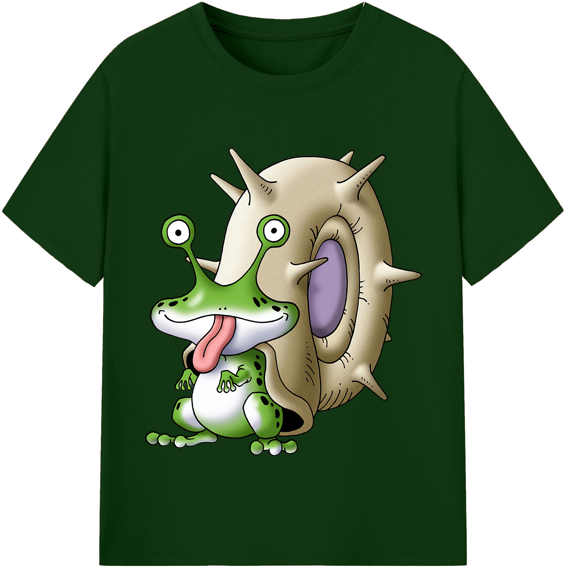 （画像用） ドラゴンクエスト Doragon Kuesuto Dragon Quest 綿100％半袖Tシャツ（フロントプリント）